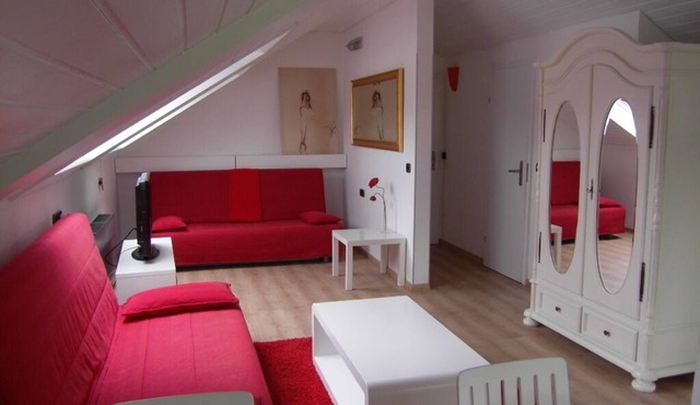 Quiet, modern, bright vacation apartment in the countryside
