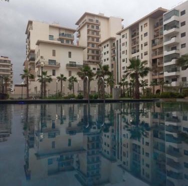 Quiet, Modern Studio Apartment in Zenata with Pool View