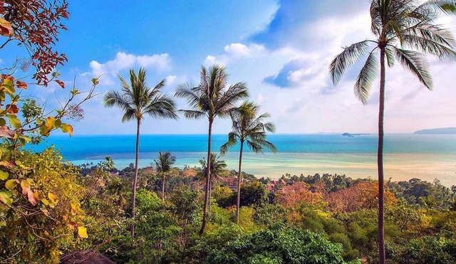 Quiet , private and secluded Guest Suite within a spacious Villa Sea view
