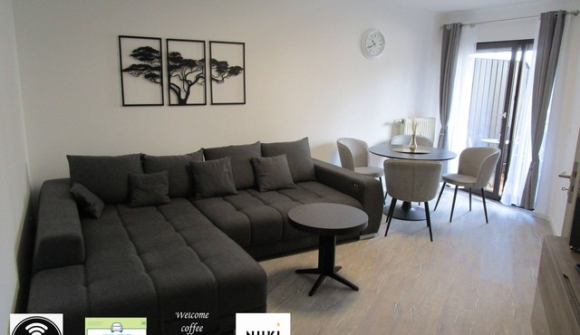 Quiet residential area in Friedrichshafen-Manzell