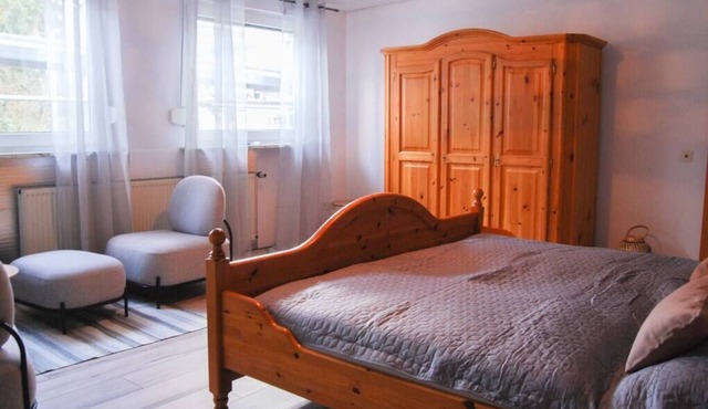 Quiet, spacious room, priv. Bathroom, spring water