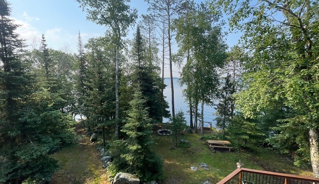Quiet Water Access Only Lake Vermilion Cabin. Enjoy the sun, fish, and fun!