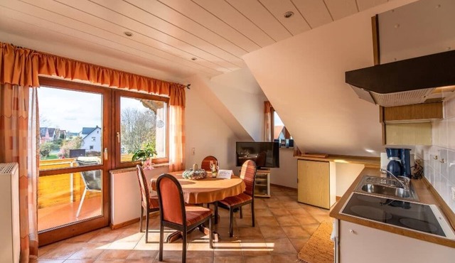 Quietly located vacation apartment for 2 people with south-facing balcony