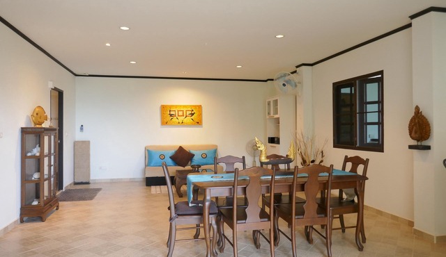 Quite Sea view Apartment in Villa Verde, exclusive with A/C.