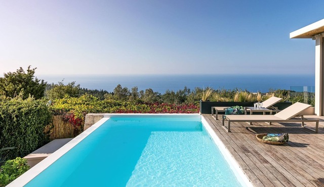 R 250 Luxury Suite With Private Pool Sea Views of the Ionian Breakfast Inc