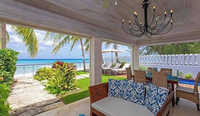 Radwood Beach Villa 2 | Beachfront Elegance on Barbados’ Platinum Coast