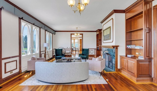 Recently Renovated and Re-Designed Vineyard Mansion Located on the 205 acre.