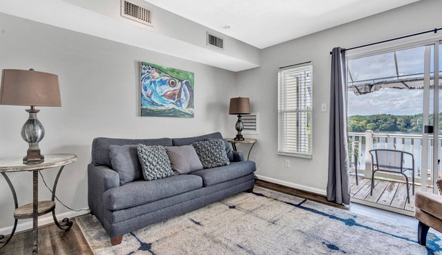 Reel Simple - Waterfront Striper's Landing condo with views, pool & boat launch - near dining