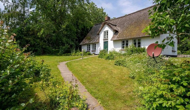 Reetgedecktes Ferienhaus in Westerhever mit Sauna