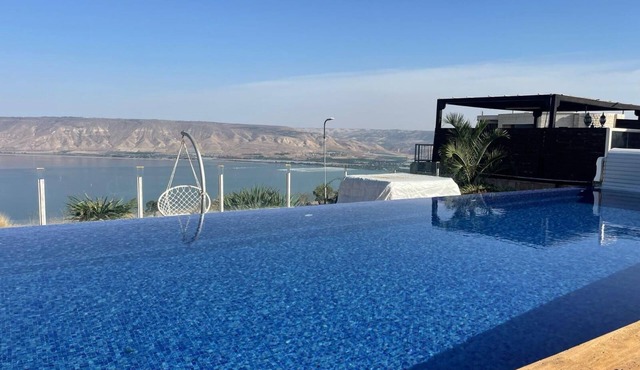 Refined Villa With Sea Of Galilee Vistas