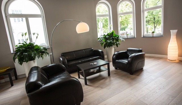 Refurbished old building for up to 10 people near the city center