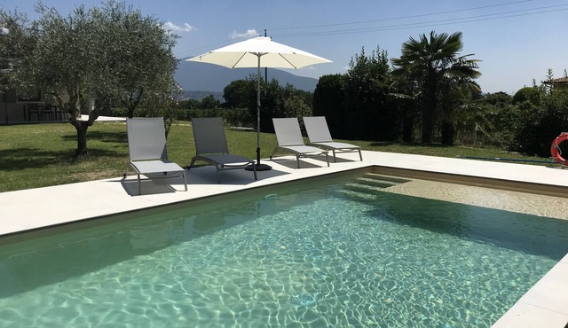 Regarda - "Villa Ida, Rodole unit" with pool and air conditioning