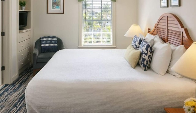 Relax by the zero-entry pool or on-site beach. Resort amenities