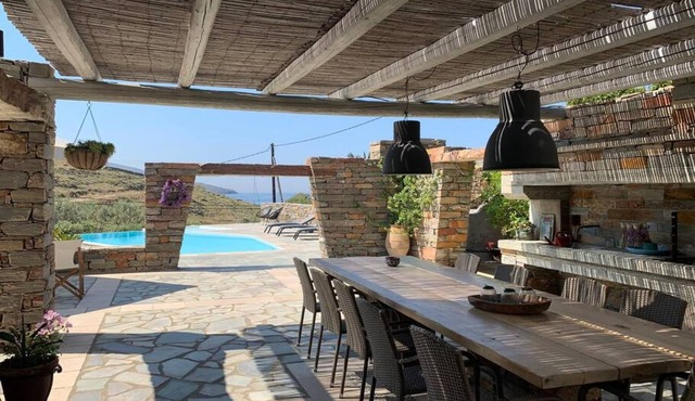 Relax Joy Villa Koundouros Kea Beachside