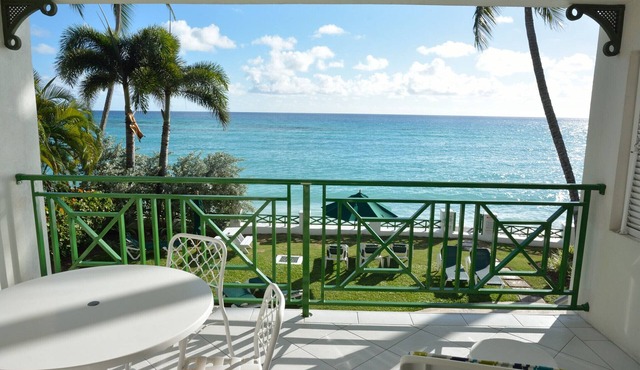 Relax on beautiful Worthing Beach, Barbados.