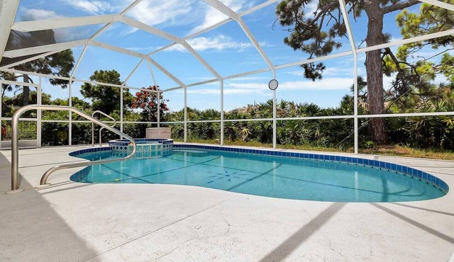 Relax Poolside in a Private Setting