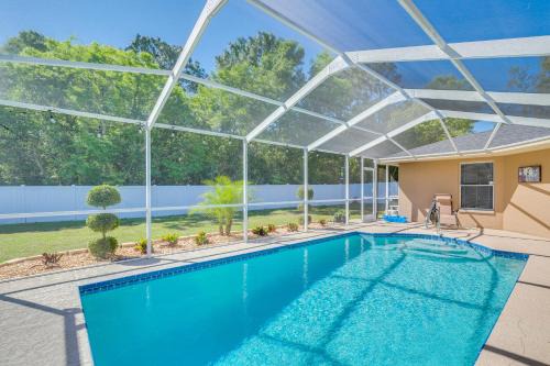 Relax Poolside: Spring Hill Family Home w/Yard!