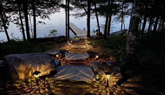 Relax, you've discovered your own secluded waterfront haven here at Idlehour.