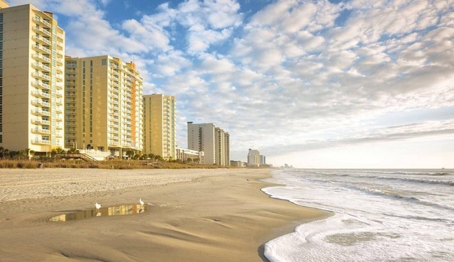 Relaxing Coastal Escape with Pools & Spacious 1BR Resort Comfort
