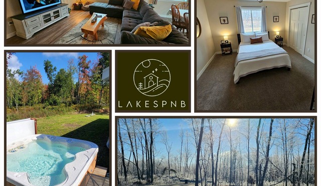 Relaxing Getaway with Hot Tub! 3-BR, 2-BA, One-Level