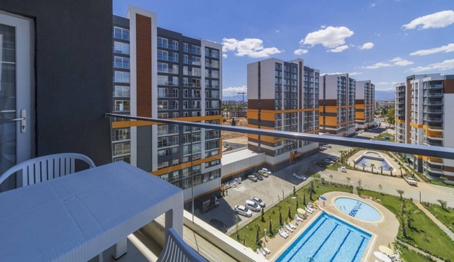 Remarkable Flat with Shared Pool in Kepez
