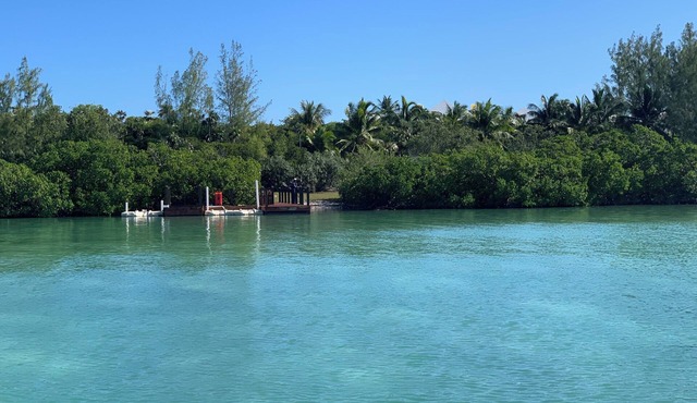 Remote Beachfront Treasure 4-bedroom villa WiFi and AC on Windermere Eleuthera
