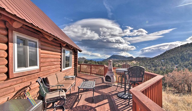 Remote Escape w/Deck & Sweeping Mountain Views!