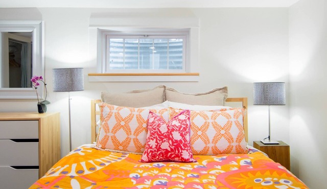 Renovated basement studio in historic Mapleton Hill.