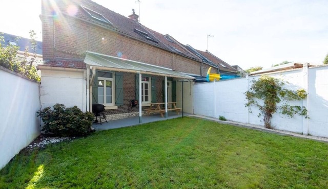Renovated house with garden and terrace - 5 people - Near Amiens