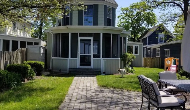 Renovated Private Beach Front Property In Heart of Sylvan Beach!