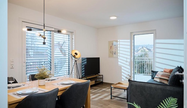 Rent4Living Apartments WLAN I kostenfreie Tiefgarage I Therme 5 Minuten zu Fuß I Barrierearm