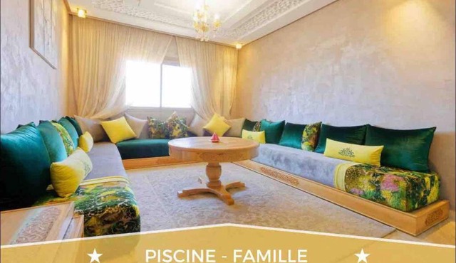 Residence DES LILAS DAR SALAM chez Madame ASSYL residence avec 3 piscines