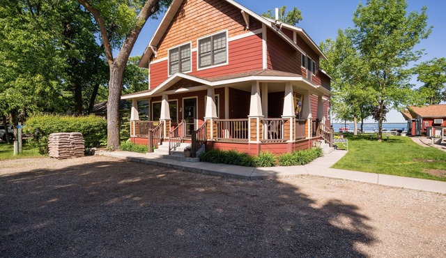 Resort Living on the 175ft of Sandy Beach on Ottertail Lake, MN.