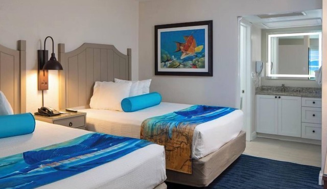 Resort View Studio 2 Queen Beds, 2 Units, RumFish Beach at TradeWinds