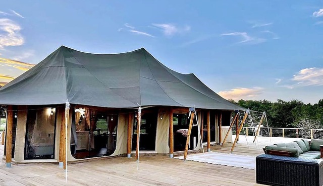 Rest and Recharge at this Wonderful Glamping Destination in Burnet, Texas