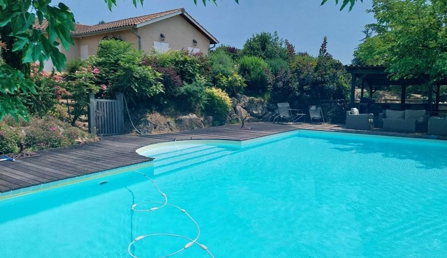 Rest by the pool and think of nothing!