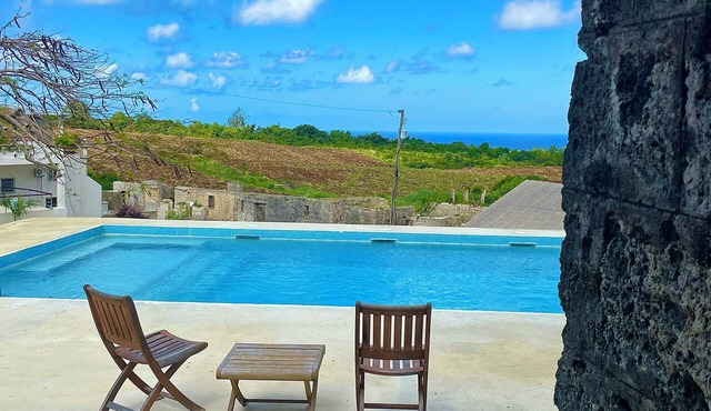Restored 2 Bedroom apartment in historic stone house