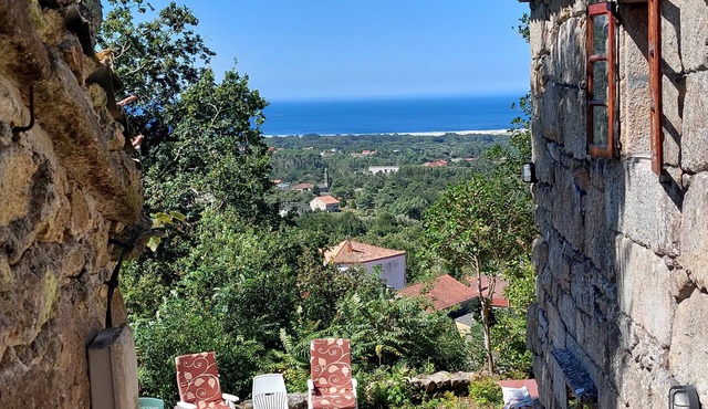 Restored house with dream garden in Carnota
