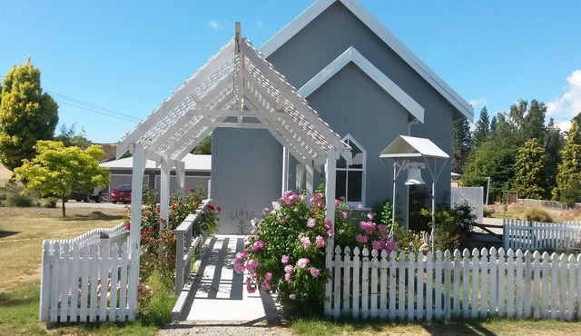 Revamped church in an old gold mining village