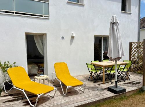 Rez-de-Jardin Neuf - 2-6 pers - 700m de la plage