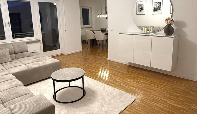 Rheinzeit: Modern vacation apartment in Rheinheim, ideal for trips to Switzerland