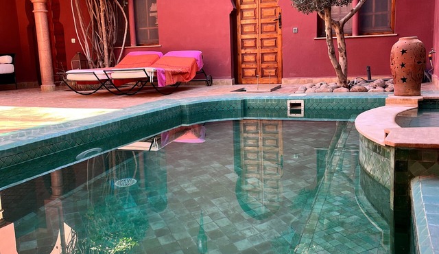 riad with pool - Residence Ayda - Marrakech Palmeraie. near golf