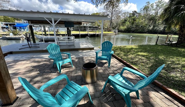 Right off the main Weeki Wachee River! Beautiful updated home!