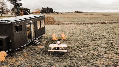 Rilly - Parcel Tiny House - Tiny House au cœur d'une chèvrerie dans le Loiret MAE-9203
