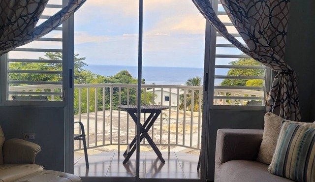 🌅 Rincon Oceanview Escape – Surf, Sunsets & Charm | 1 Bed: WaveView Rentals