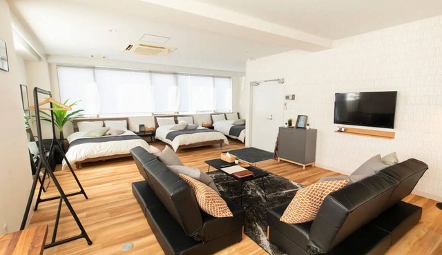 River Villas 5F Spacious floor Clean condomini/Hiroshima Hiroshima
