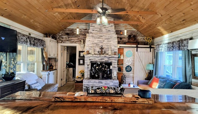 Riverfront Cabin Getaway at The Brackish - Pet Friendly!