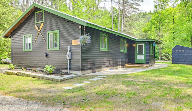 Riverfront Cabin w/Hot Tub in Schroon Lake!