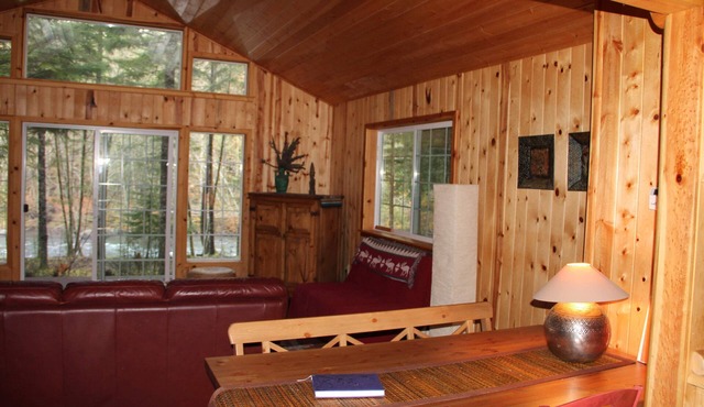 Riverfront Cabin with Panoramic Views, Hot Tub & Seclusion