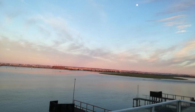 Riverfront close to beach
